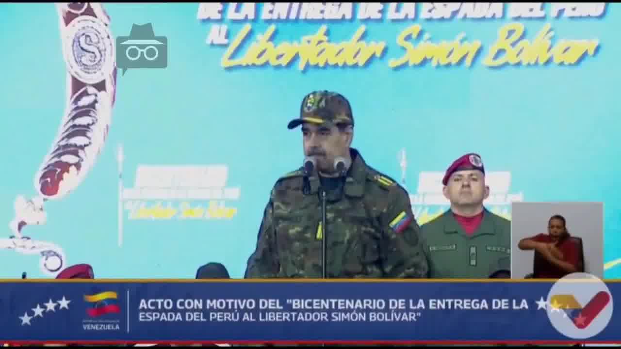 Venezuelan President Maduro: We must be prepared to defend every inch of this blessed land against any threat or imperialist aggression—wherever it may come from and whenever it may appear