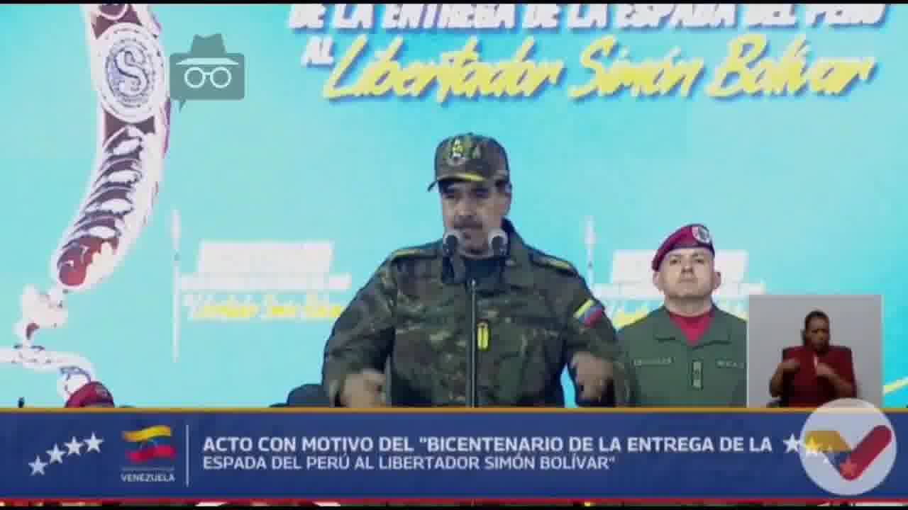 Venezuelan President Maduro: We must be prepared to defend every inch of this blessed land against any threat or imperialist aggression—wherever it may come from and whenever it may appear