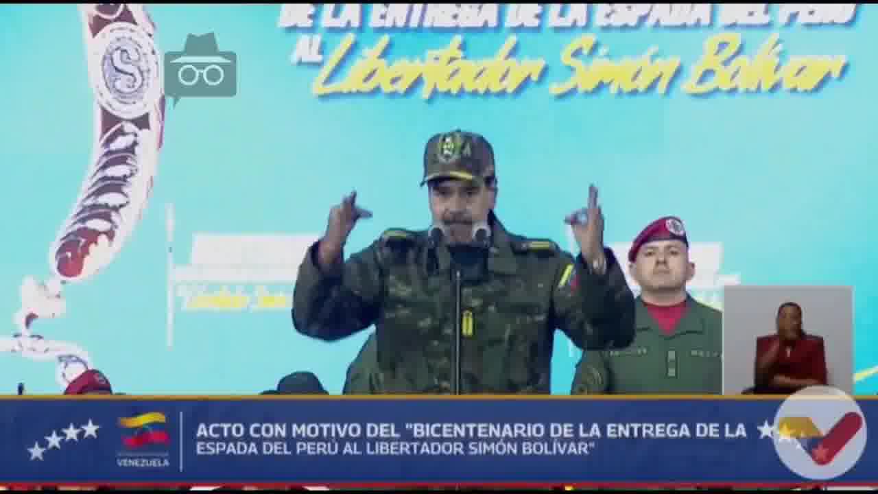 Venezuelan President Maduro: We must be prepared to defend every inch of this blessed land against any threat or imperialist aggression—wherever it may come from and whenever it may appear