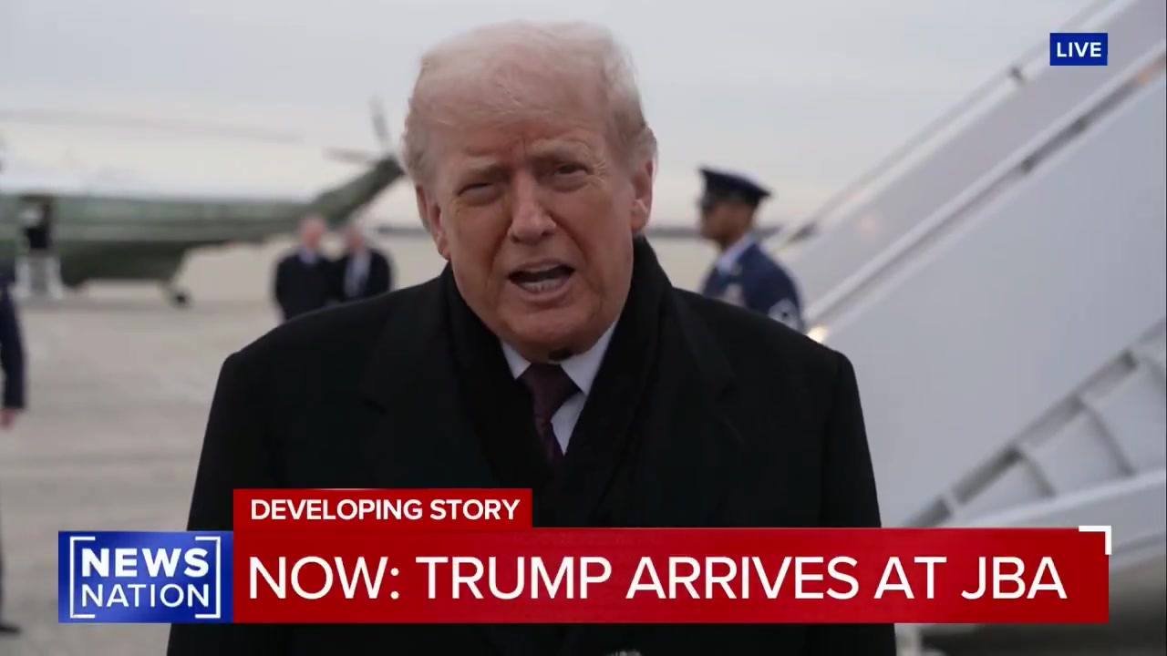 .@POTUS on the Naval blockade on Venezuela: We're not gonna let anybody going through that shouldn't be going through. They took all of our energy rights—they took all of our oil from not that long ago. they illegally took it