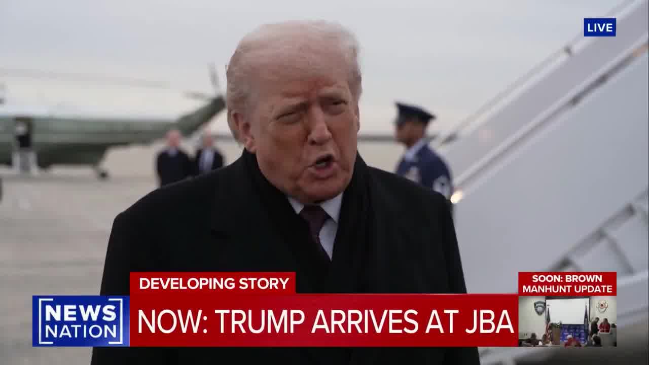 .@POTUS on the Naval blockade on Venezuela: We're not gonna let anybody going through that shouldn't be going through. They took all of our energy rights—they took all of our oil from not that long ago. they illegally took it