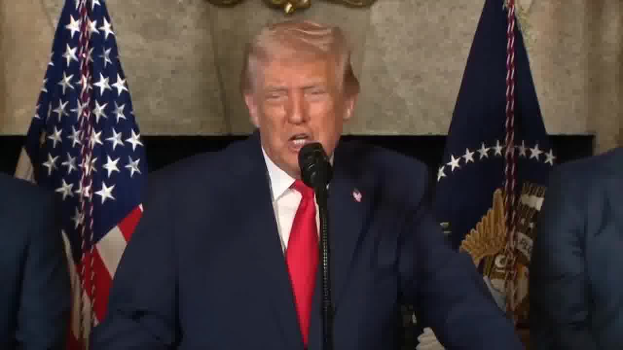 .@POTUS on Maduro: We have a massive armada formed, the biggest we've ever had. He could do whatever he wants, it's alright. If he plays tough, it'll be the last time he's ever able to play tough