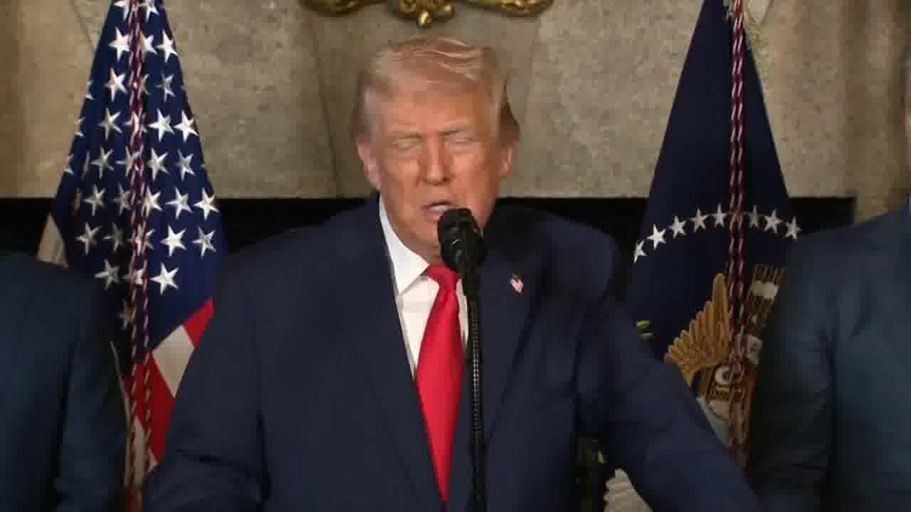 .@POTUS on Maduro: We have a massive armada formed, the biggest we've ever had. He could do whatever he wants, it's alright. If he plays tough, it'll be the last time he's ever able to play tough