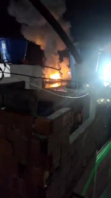 Images of the bombing at the port of La Guaira