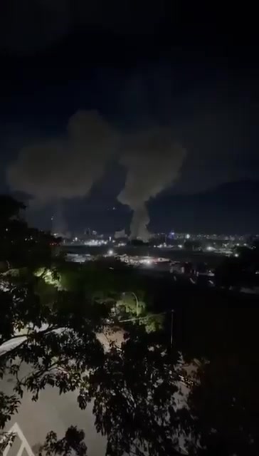 The moment the La Carlota air base in Caracas was bombed occurred at 1:58am