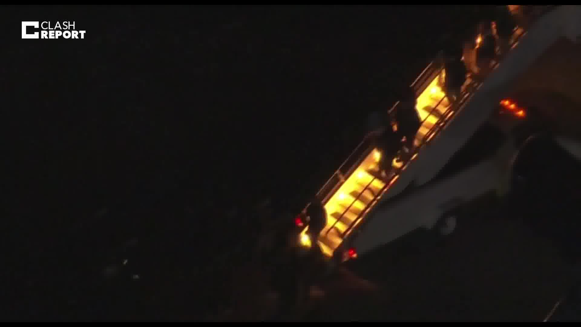 Images of Maduro leaving the plane upon his arrival in New York, USA, after being captured by US forces to be tried for alleged drug trafficking and arms dealing crimes