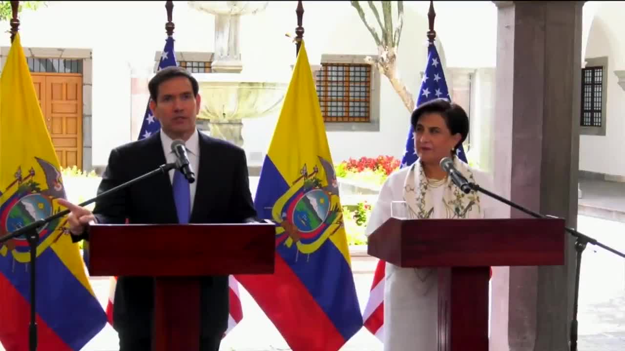 Secretary RUBIO: I don't care what the UN says. The UN doesn't know what they're talking about.