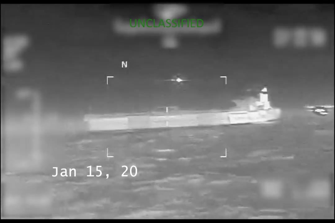 The United States has seized another oil tanker linked to Venezuela. Through Operation Southern Spear, the Department of Defense in collaboration with the U.S. Coast Guard (USCG), through the Department of Homeland Security (DHSgov) and the Department of Justice (TheJusticeDept). In another predawn action, Marines and sailors from Joint Task Force Southern Spear, in support of the Department of Homeland Security, departed the USS Gerald R. Ford (CVN 78) and detained the tanker Veronica without incident. The Veronica is the latest tanker to operate in defiance of the quarantine imposed by President Trump on sanctioned vessels in the Caribbean, demonstrating once again the effectiveness of the U.S. Coast Guard's efforts to combat illicit activity in the Western Hemisphere.