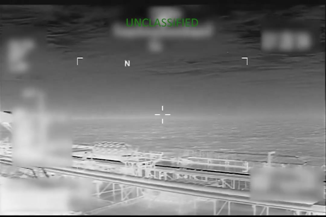 The United States has seized another oil tanker linked to Venezuela. Through Operation Southern Spear, the Department of Defense in collaboration with the U.S. Coast Guard (USCG), through the Department of Homeland Security (DHSgov) and the Department of Justice (TheJusticeDept). In another predawn action, Marines and sailors from Joint Task Force Southern Spear, in support of the Department of Homeland Security, departed the USS Gerald R. Ford (CVN 78) and detained the tanker Veronica without incident. The Veronica is the latest tanker to operate in defiance of the quarantine imposed by President Trump on sanctioned vessels in the Caribbean, demonstrating once again the effectiveness of the U.S. Coast Guard's efforts to combat illicit activity in the Western Hemisphere.