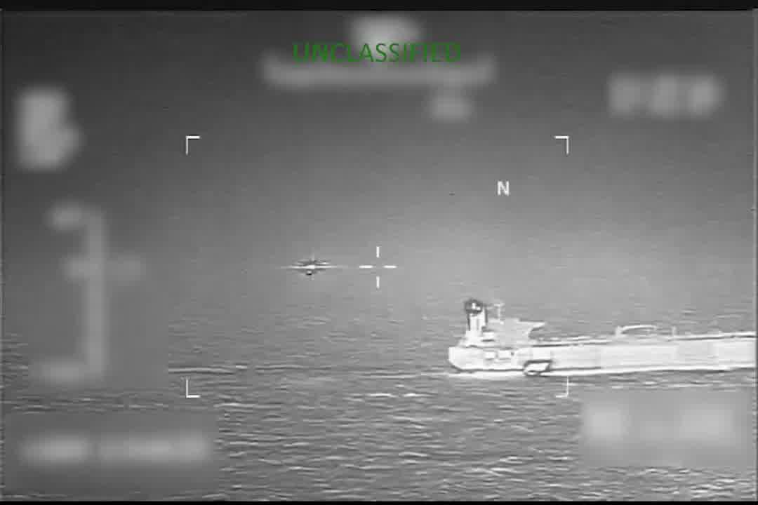 The United States has seized another oil tanker linked to Venezuela. Through Operation Southern Spear, the Department of Defense in collaboration with the U.S. Coast Guard (USCG), through the Department of Homeland Security (DHSgov) and the Department of Justice (TheJusticeDept). In another predawn action, Marines and sailors from Joint Task Force Southern Spear, in support of the Department of Homeland Security, departed the USS Gerald R. Ford (CVN 78) and detained the tanker Veronica without incident. The Veronica is the latest tanker to operate in defiance of the quarantine imposed by President Trump on sanctioned vessels in the Caribbean, demonstrating once again the effectiveness of the U.S. Coast Guard's efforts to combat illicit activity in the Western Hemisphere.