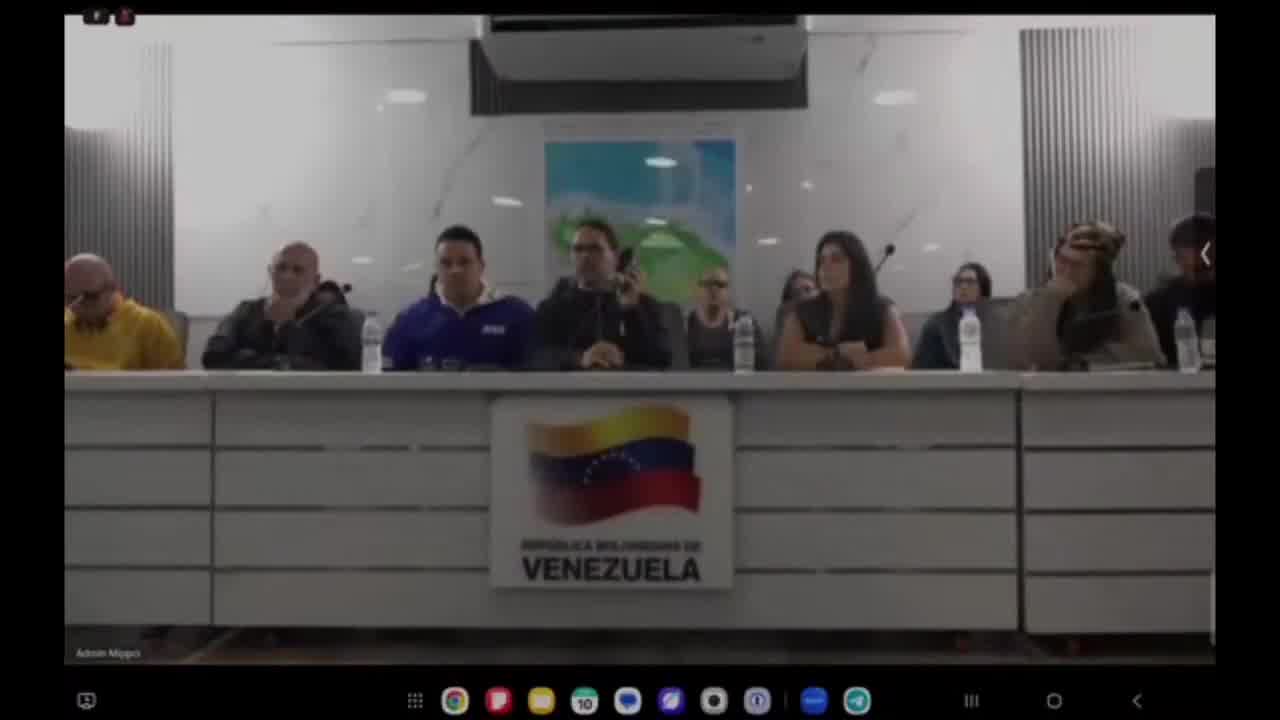 A leaked video of a closed-door meeting shows Venezuela's Delcy Rodríguez telling pro-government influencers that US forces threatened to kill senior officials unless they cooperated after the capture of Maduro. Rodríguez says she and other top figures were given 15 minutes to comply with Washington’s demands, claiming the “pressure and blackmail were constant.”