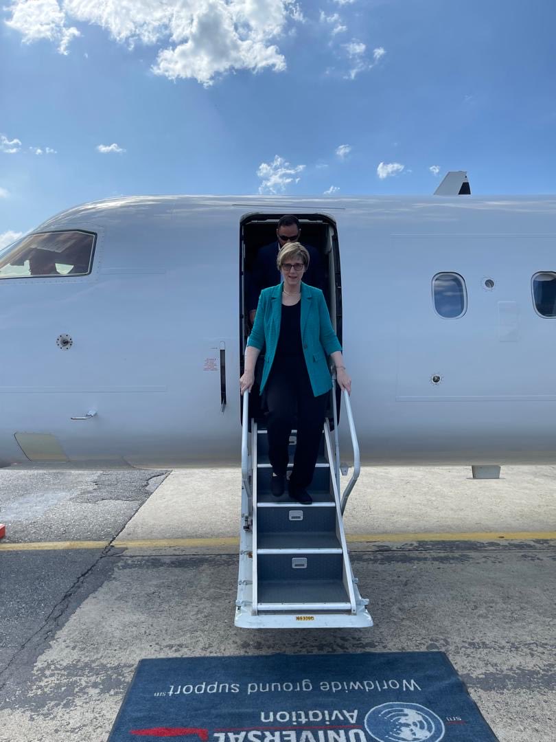 U.S. Envoy to Venezuela: I just arrived in Venezuela. My team and I are ready to work