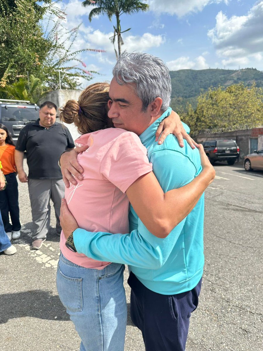 After months marked by absence and uncertainty, Luis Somaza is free again. Nearly a year of unjust imprisonment failed to break his conviction or his commitment to the country he always defended.