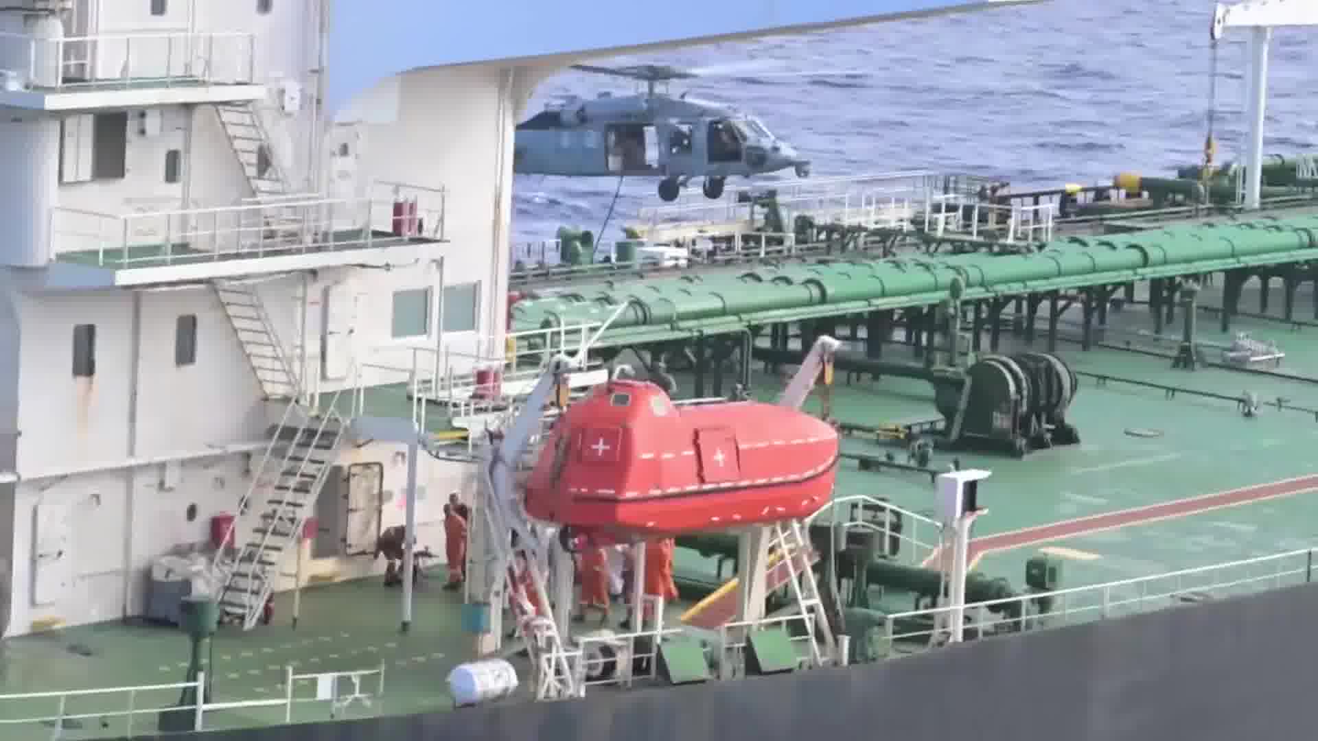 Overnight, U.S. military forces conducted a right-of-visit, maritime interdiction and boarding on the Aquila II without incident in the INDOPACOM area of responsibility. The Aquila II was operating in defiance of President Trump's established quarantine of sanctioned vessels in the Caribbean. The Department of War tracked and hunted this vessel from the Caribbean to the Indian Ocean