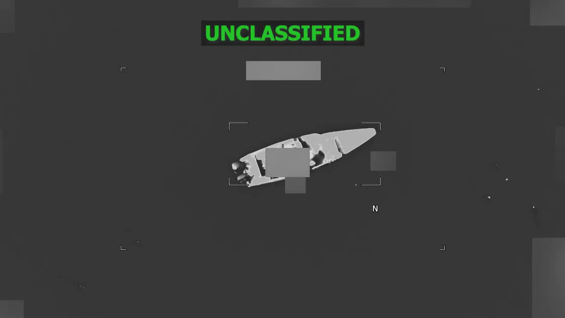 SOUTHCOM: On Feb. 23, at the direction of SOUTHCOM commander Gen. Francis L. Donovan, Joint Task Force Southern Spear conducted a lethal kinetic strike on a vessel operated by Designated Terrorist Organizations. Intelligence confirmed the vessel was transiting along known narco-trafficking routes in the Caribbean and was engaged in narco-trafficking operations. Three male narco-militants were killed during this action. No U.S. military forces were harmed