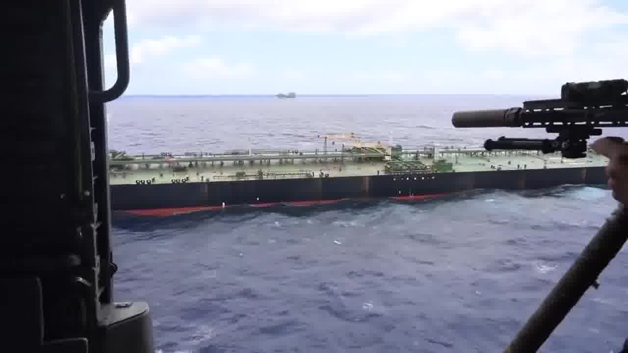 Pentagon: Three boats ran and now all three have been captured. Overnight, U.S. forces conducted a right-of-visit, maritime interdiction and boarding of the Bertha without incident in the INDOPACOM area of responsibility. The vessel was operating in defiance of President Trump’s established quarantine of sanctioned vessels in the Caribbean and attempted to evade. From the Caribbean to the Indian Ocean, we tracked it and stopped it. 
