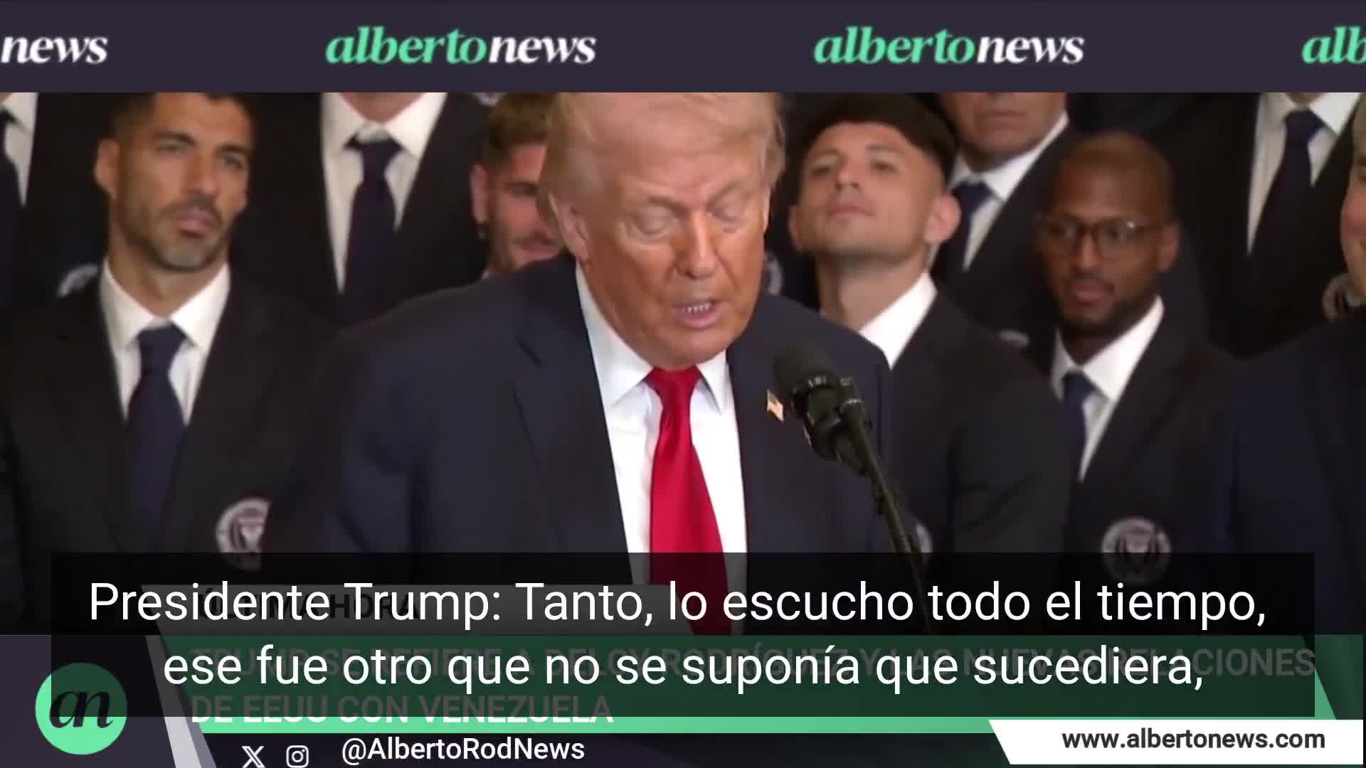Trump: Venezuela sei „stabilisiert und das Öl sei auf dem Weg nach Houston. „Wir haben mit Delcy Rodríguez eine wunderbare designierte Präsidentin; sie und ihr Team leisten hervorragende Arbeit in der Zusammenarbeit mit uns.