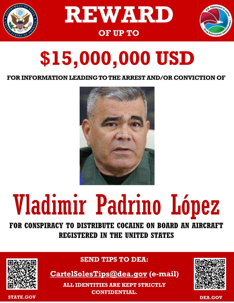 Delcy Rodriguez dismisses Defense Minister Vladimir Padrino Lopez