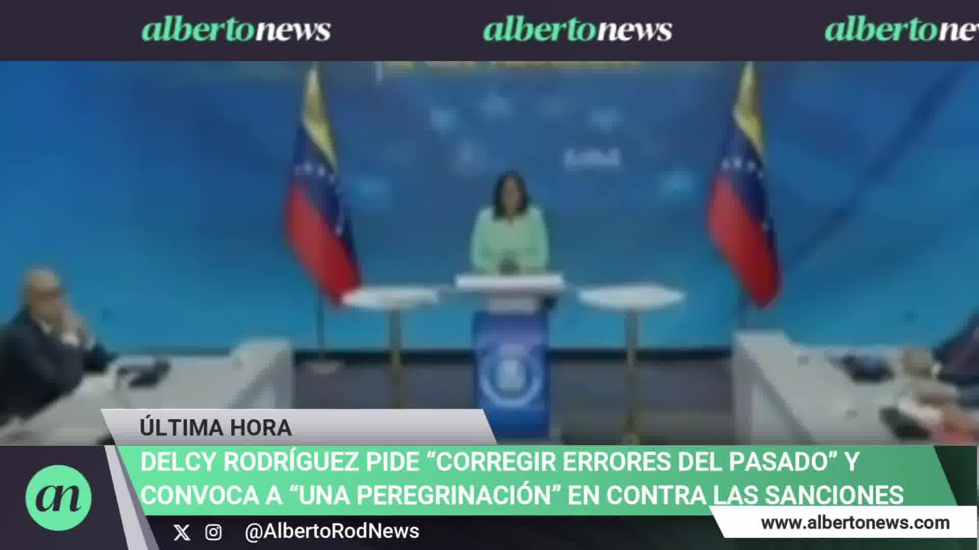 Delcy Rodríguez calls for correcting past mistakes and invites people to a pilgrimage against the sanctions. Our immediate, medium, and long-term goal is to gradually and steadily recover workers' income.