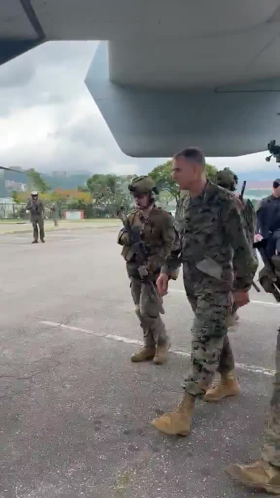 SOUTHCOM Commander Gen. Francis Donovan visited the Venezuelan capital, Caracas