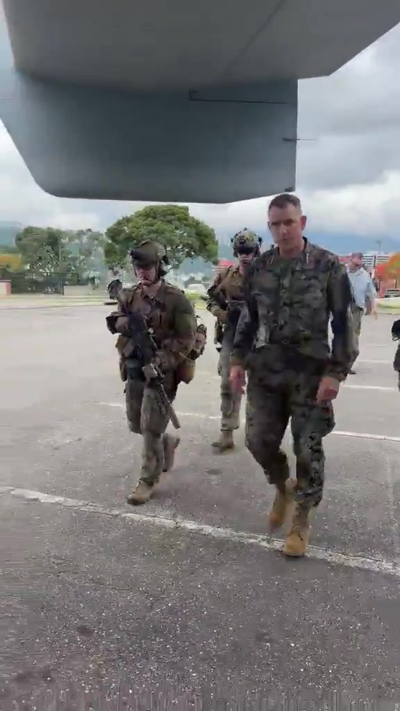 SOUTHCOM Commander Gen. Francis Donovan visited the Venezuelan capital, Caracas
